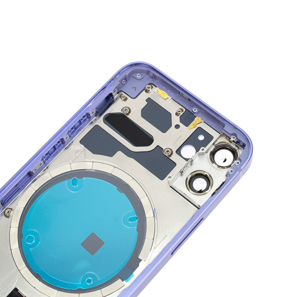 Rear Housing for iPhone 12 mini (NO LOGO)-Purple Rear Housing for iPhone 12 mini (NO LOGO)-Purple